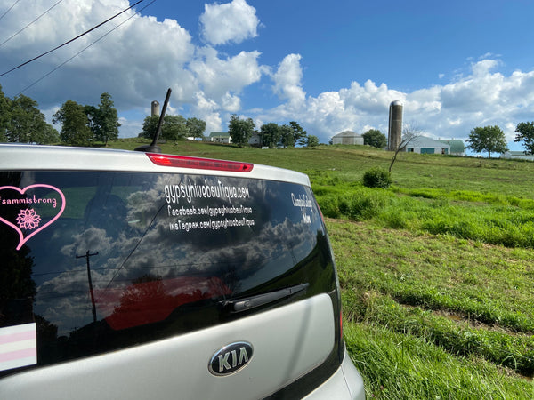 Business Car Window Decal