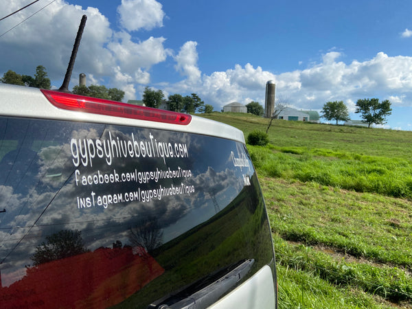 Business Car Window Decal