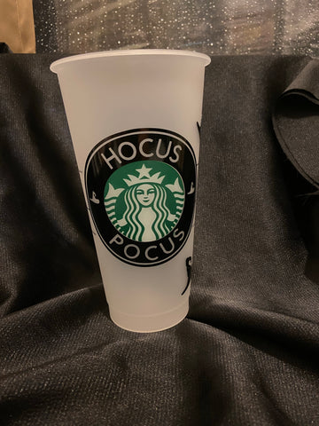 Hocus Pocus Starbucks Cold Cup