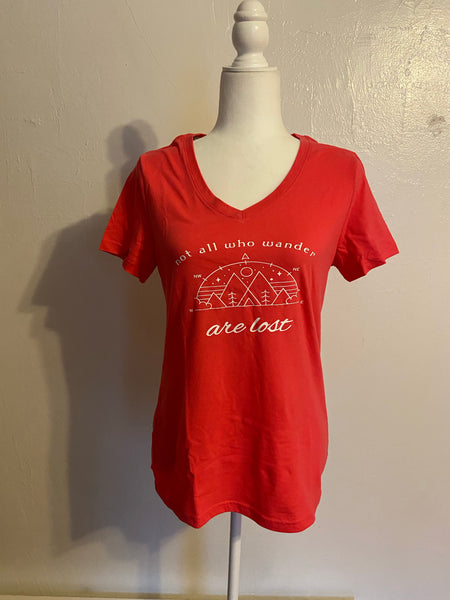 Not All Who Wander Are Lost Woman’s Shirt