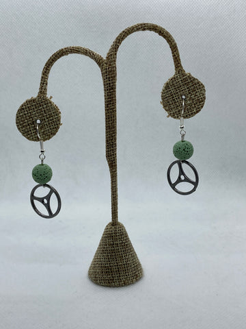 Steampunk Diffuser Earrings