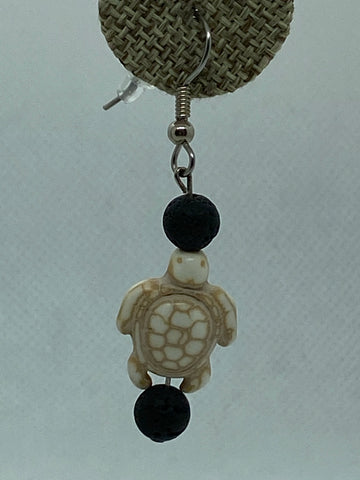 Sea Turtle Beachy Earrings